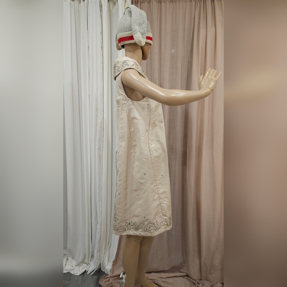 NWOT Rare Vintage Hand-Embroidered Gown/ Dress/ Coat By SHIATZY CHEN - Picture 7 of 16